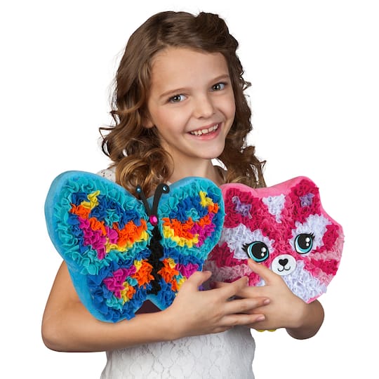 12 Pack: PlushCraft™ Fabric by Number Unicorn Pillow Kit